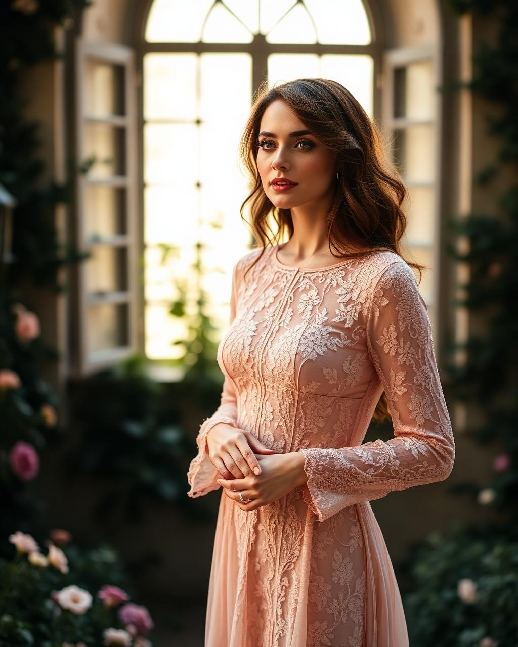 Vestido Dentelle d'Aube — vista 2